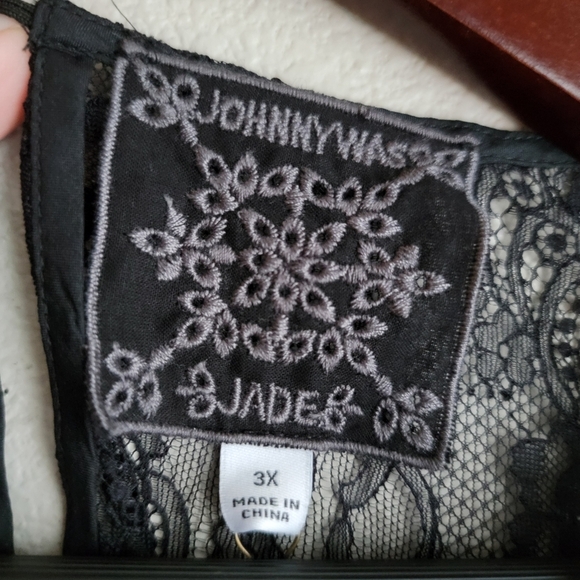 Johnny Was Flora Silk Maxi Dress size 3X NWT - Picture 5 of 6